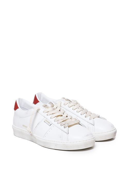 White red leather sneaker GOLDEN GOOSE | GMF00796F00637710350